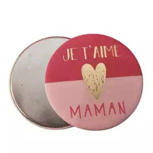 magnet je t'aime maman made in france