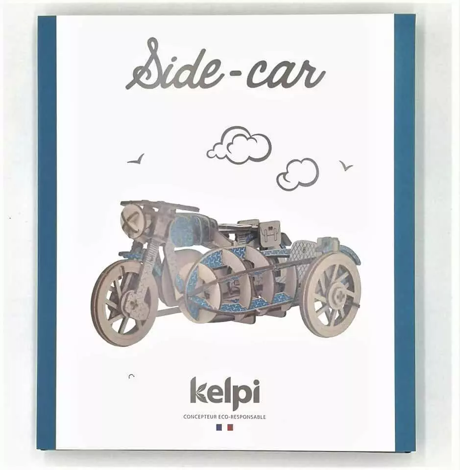 Kelpi Side Car Bleu