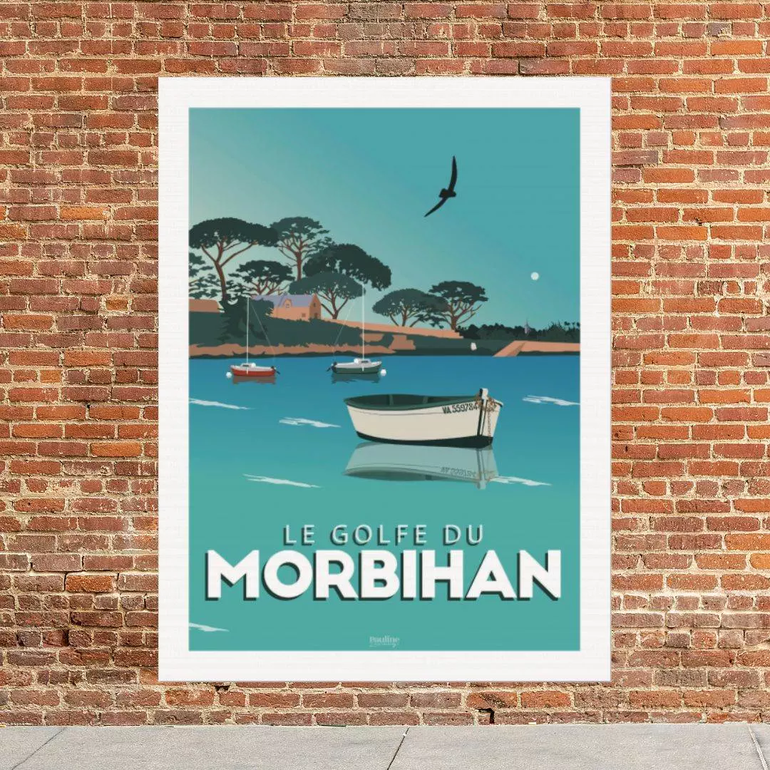 affiches villes du morbihan 56 pauline launay choix varié